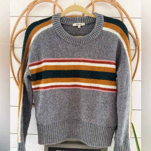 Madewell retro stripe sweater - Picture 3 of 11